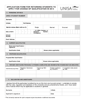 Aegrotat Exam  Form