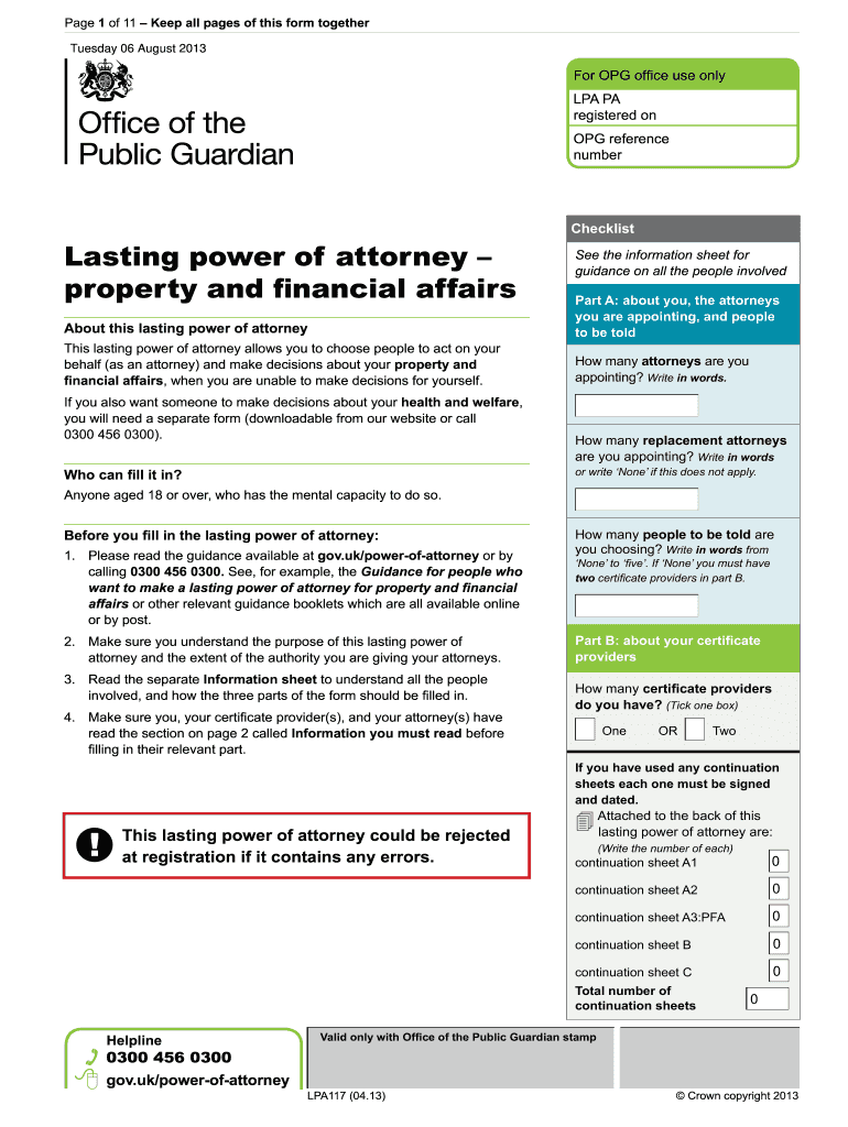 Lpa117  Form