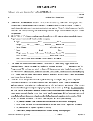 Weimer Properties  Form