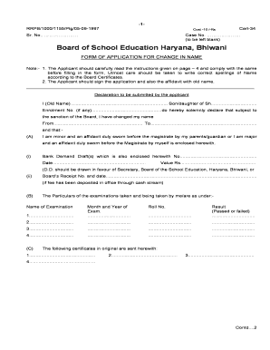 Hbse Dmc Correction Form