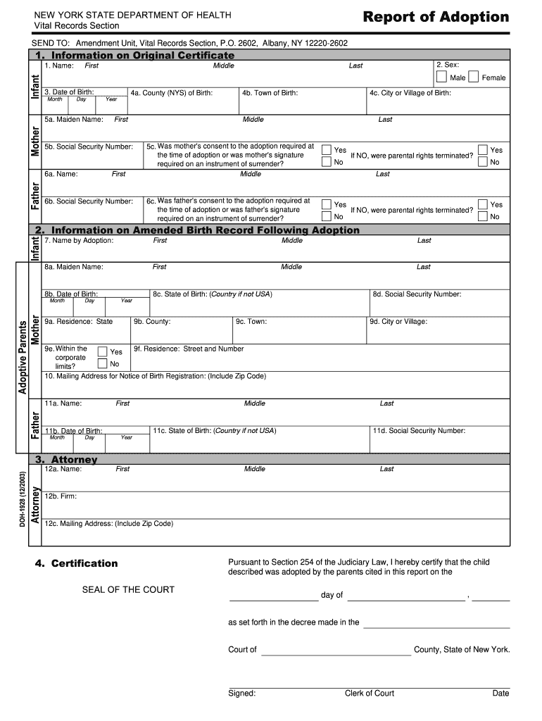 Ny 1928  Form