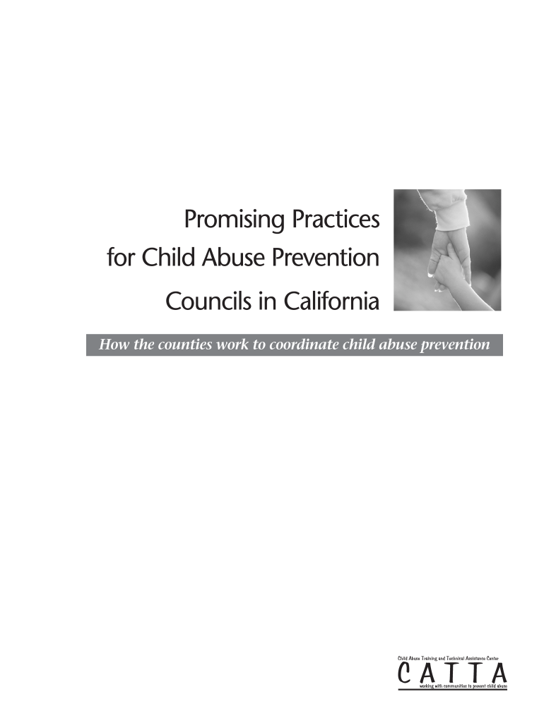 Promising Practices for Child Abuse Prevention Councils in California  Cirinc  Form