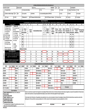 WYOMING APPORTIONED REGISTRATION APPLICATION SCHEDULE AC SECTION 3 SECTION 2 SECTION 1 for WYDOT USE ONLY NEW ACCOUNT 1 Applican  Form