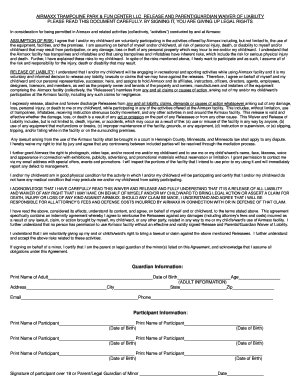 Airmaxx Waiver  Form