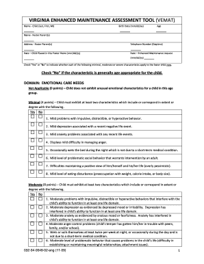 Vemat Rates  Form