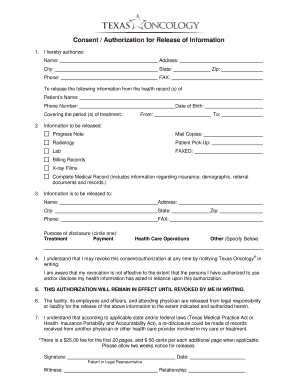 Medical Record Release Form