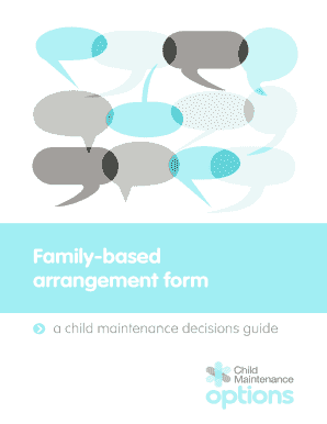 Family Based Arrangement Form