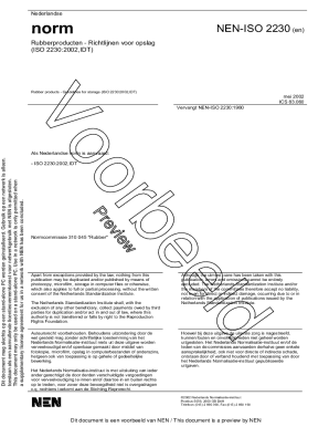 Iso 2230 Standard PDF Download  Form