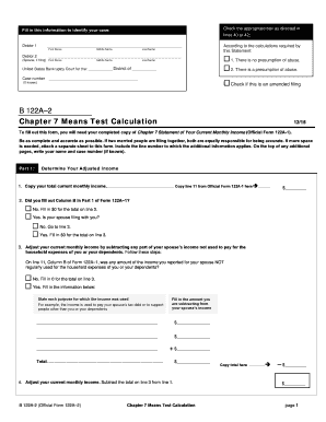 Form B122a 2