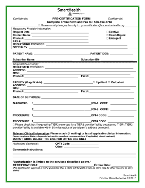 Mysmarthealth Org  Form