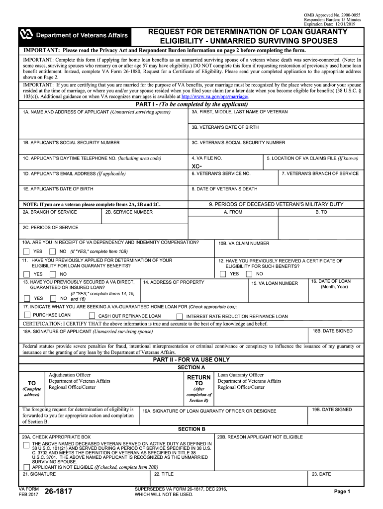 Get and Sign Expiration Date 1231  Vba Va 2012 Form