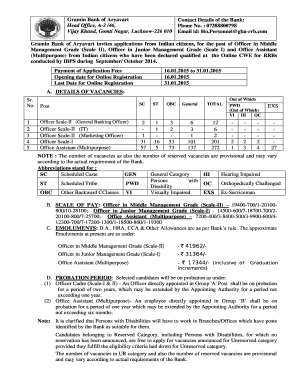 Aryavart Bank Account Opening Form