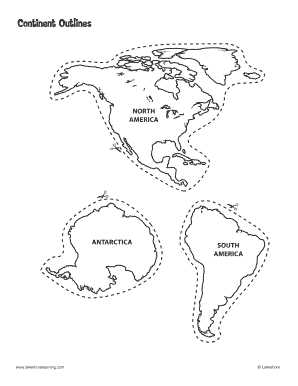 Continent Template Lakeshore Learning  Form