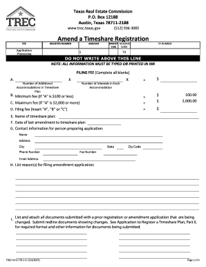 Texas Form 2 6