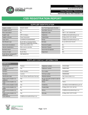 Csd Template  Form