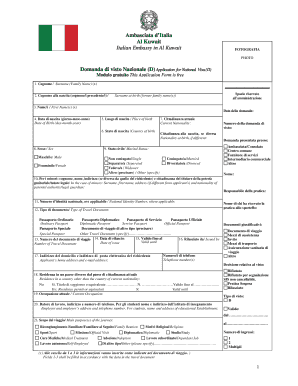 Kuwait Visa Medical Form PDF