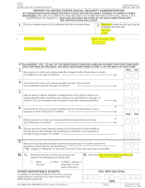 Form Ssa 7161 Ocr Sm En Espa Ol