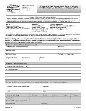 Prince Edward Island Property  Form