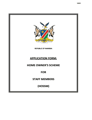 Housing Subsidy Application Form PDF