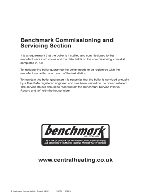 Boiler Benchmark PDF  Form