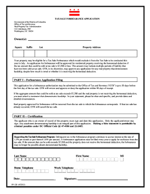Tax Exemption  Form