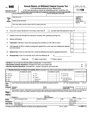 Form 945