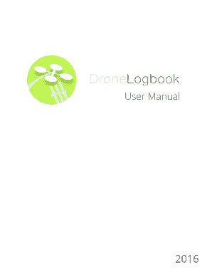Drone Logbook PDF  Form
