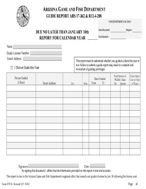 GUIDE REPORT ARS 17 362 &amp; R12 4 208  Form