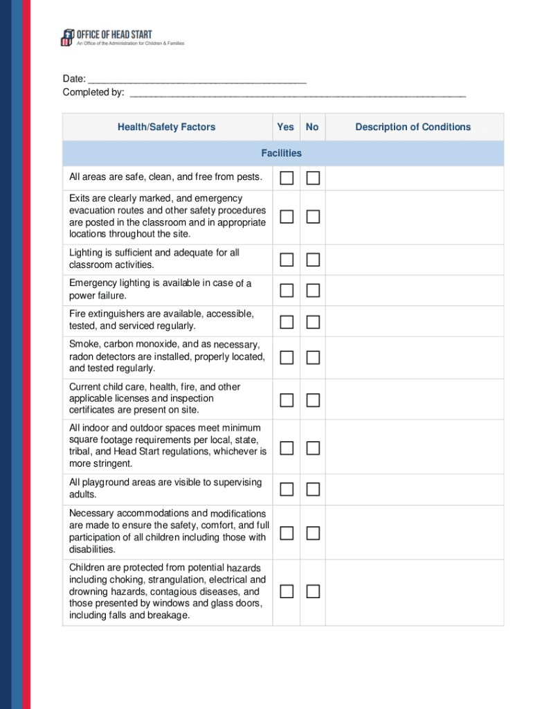 Safety Screener  Form