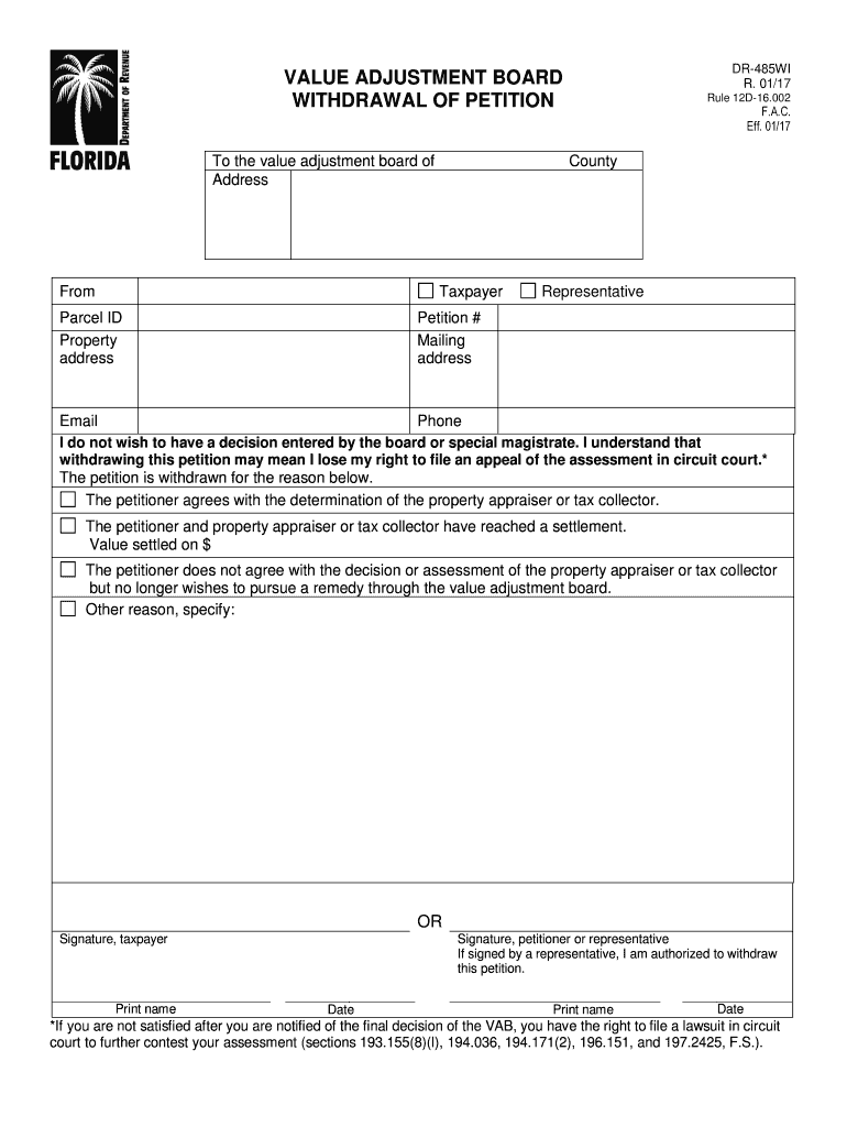  Fl Withdrawal 2017-2024