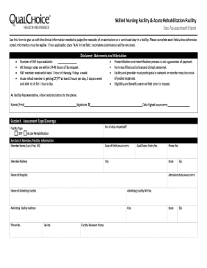  Skilled Nursing Facility & Acute Rehabilitation Facility 2015-2024