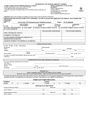 ER University of Massachusetts Medical School Policy Umassmed  Form