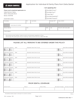  Download Delta Dental of Idaho 2016-2024