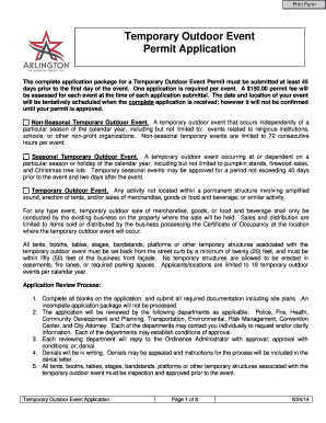  APPLICATION for TEMPORARY CERTIFICATE of OCCUPANCY 2014