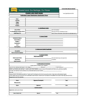 Tltb  Form