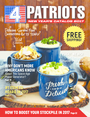 4patriots Catalog  Form