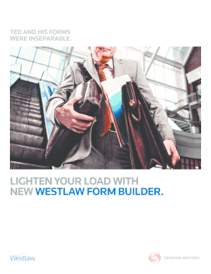 Westlaw Form Builder Work More Productively with Westlaw Form Builder&#039;s Automated Forms Assembly
