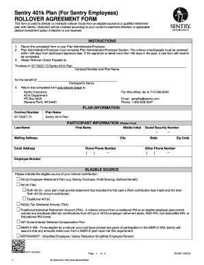 Sentry 401k Withdrawal Form