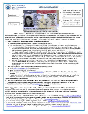 Dos Case ID Sample  Form