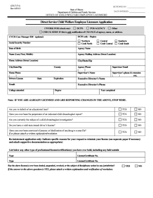 Cfs 717 G  Form