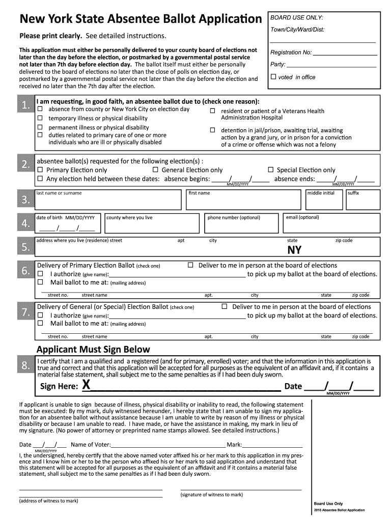  Ny Absentee 2015