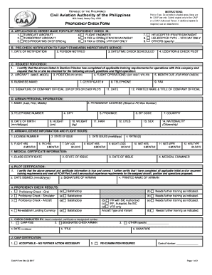 Caap Application Form