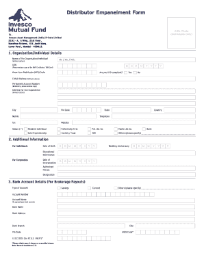 Invesco Mutual Fund Distributor Login  Form