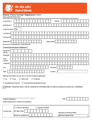 Etebanking  Form