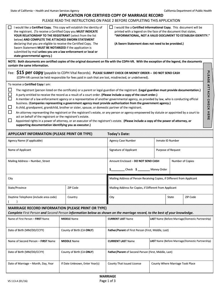  CHSI How to Obtain Certified Copies of Marriage Records 2016