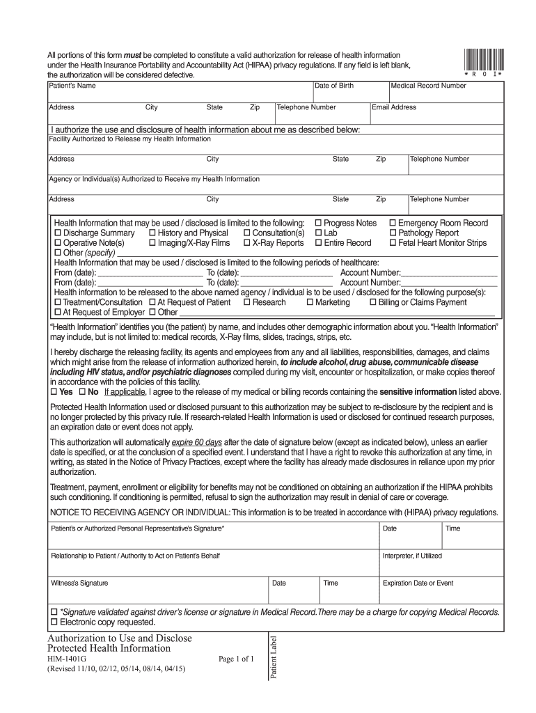  Medical Record Request Form  Sharon Regional Health System 2015-2024