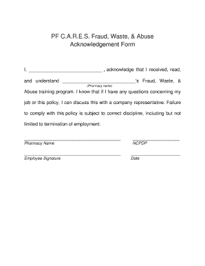 Pf Cares  Form