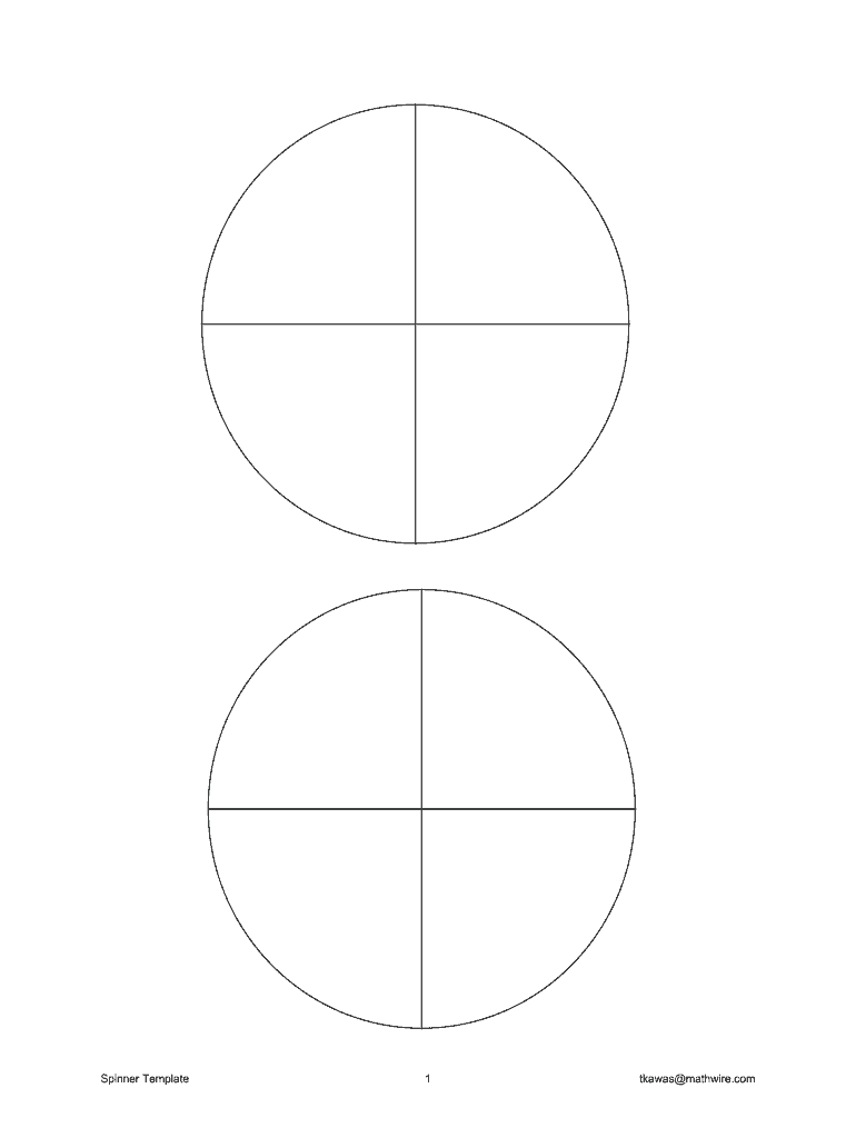 Online Spinner Template  Form