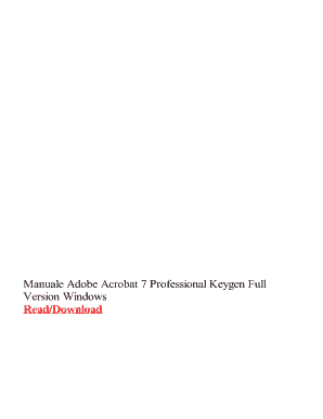 Adobe Acrobat 7 Professional Keygen Paradox  Form