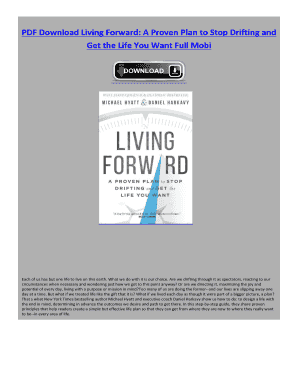 Living Forward PDF  Form